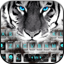 Fierce Tiger Eyes Keyboard Theme