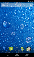 Water drops Live Wallpaper screenshot 2