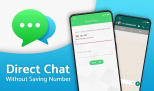 Direct Chat - Without Saving Number screenshot 0