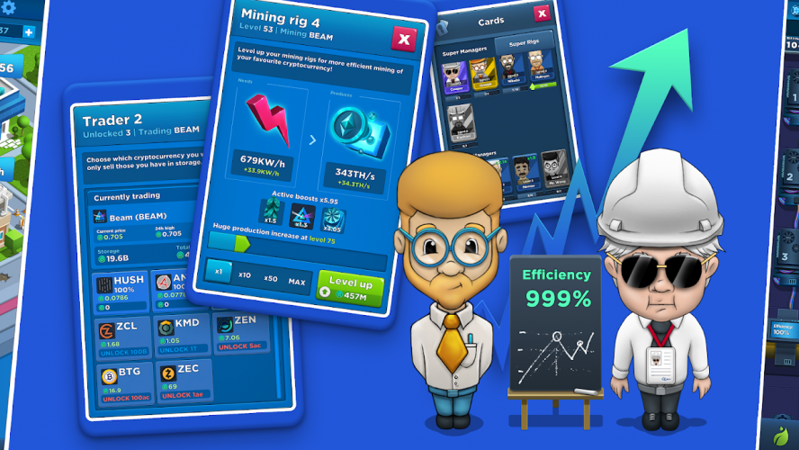 Crypto Idle Miner Bitcoin Tycoon 1 5 4 Download Android Apk