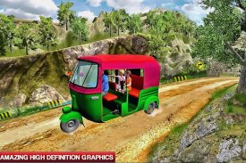 Mountain Auto Tuk Tuk Rickshaw : New Games 2019 screenshot 3