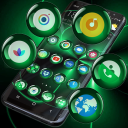 Theme Launcher - Orb Green Icon Changer Free Icon