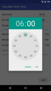 Work Time Calculator screenshot 1