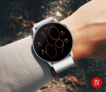 Red Line Watch Face screenshot 2