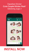 WAStickerApps - Cute Couple Sticker Pack screenshot 6