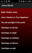 Words of Jesus screenshot 1