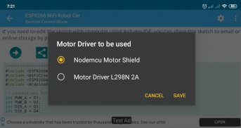 ESP8266 WiFi Robot Car screenshot 4