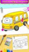 Vehicle Coloring Book Game screenshot 3