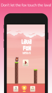 Lava Fox : Spring & Bounce screenshot 1