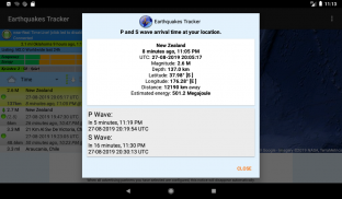 Earthquakes Tracker screenshot 11