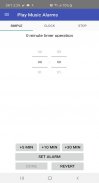 Play Music Alarm(music app autorun and stop ) screenshot 3