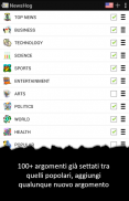 NewsHog: Notizie & Meteo screenshot 4