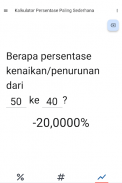 Kalkulator Persentase Termudah screenshot 7