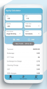 Brokerage Calculator | Calculate Equity Brokerage screenshot 0