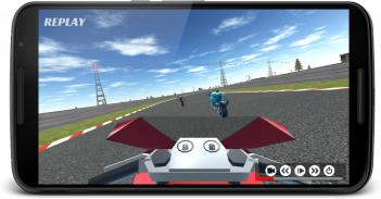 Racing bike rivals - real 3D racing game screenshot 2