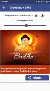 Buddha Purnima Photo Images Wishes Greetings screenshot 3