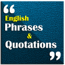 English Phrases And Quotations Icon