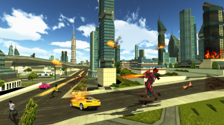 Future Robot Fight - Flying Robot Rescue Sniper screenshot 6