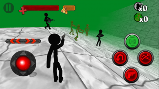 Stickman Zombie 3D screenshot 4