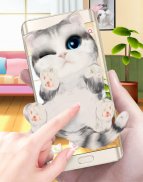 Tema Kucing Lucu 3D 😺 screenshot 1