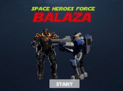 Space heroes force: BALAZA screenshot 2