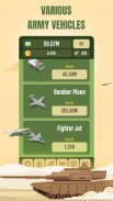 Idle Army Vehicle Tycoon - Idle Clicker Game screenshot 1