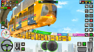 Modern Train Driver Train Game screenshot 0