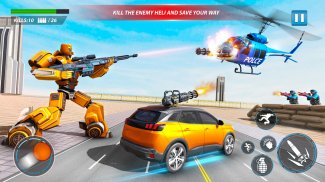Prison Escape Robot Car Games screenshot 2