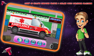 Ambulance Repair Garage game screenshot 2