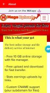 MegaUploads - UNLIMITED Cloud Storage share files screenshot 1