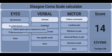 Glasgow Coma Scale screenshot 5