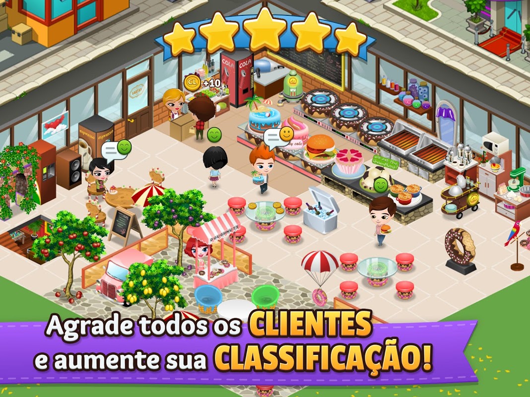 Cafeland - Jogo de Restaurante - Baixar APK para Android