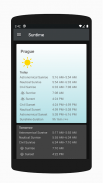 Suntime - Widget de amanecer y screenshot 2