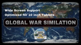 Global War Simulation Asia screenshot 1