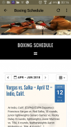 Boxing Schedule screenshot 1