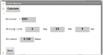 Surveyor Apps Calculation screenshot 4