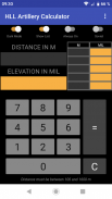 HLL Artillery Calculator screenshot 0