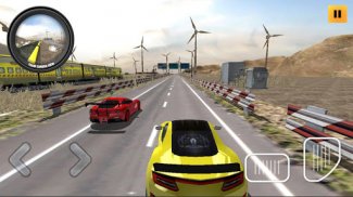 Train vs Car Racing 2 Player screenshot 4