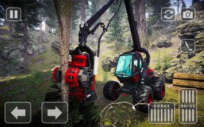 Tree Mover Timber Crane Sim screenshot 11