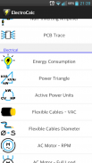 ElectroCalc FREE screenshot 1