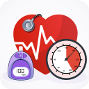 Blood Sugar & Blood Pressure Tracker Icon