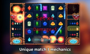 Nizam: Jewel Match3 Magia Duel screenshot 5