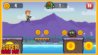 Super Dash Boy: Run and Jump Adventure Game screenshot 0