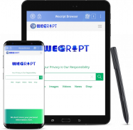 private, secured, safe & incognito: WECRIPT Search screenshot 3