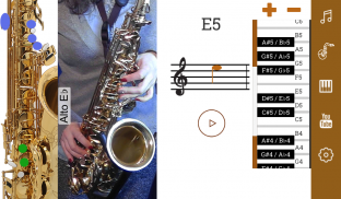 2D Saxofón Notas screenshot 12