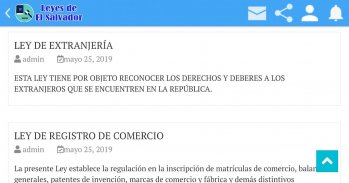 Leyes de El Salvador screenshot 11