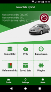Doctor Hybrid ELM OBD2 scanner. MotorData OBD screenshot 1