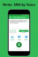 Write SMS by Voice screenshot 1