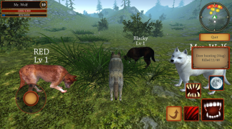 Wolf Simulator - Animal Games screenshot 0