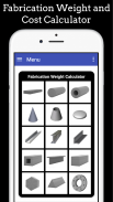Fabrication Weight & Cost Calc screenshot 12